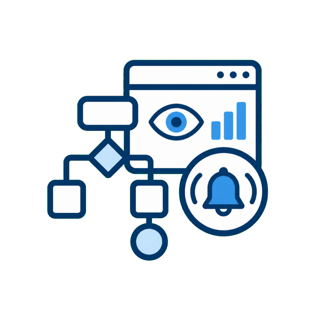 Workflow Monitoring: Fehler, Laufzeiten und Datenabweichungen erkennen, bevor automatisierte Prozesse unbemerkt ausfallen – praxisnah, sicher und skalierbar.